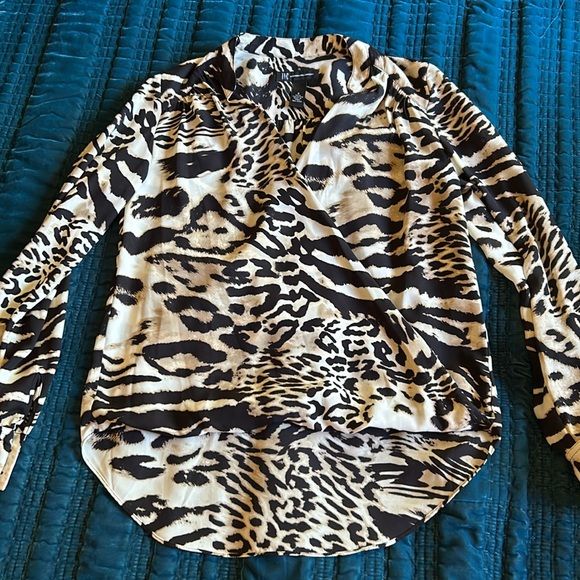 EUC leopard print blouse - Picture 1 of 2